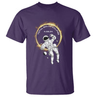 Astronaut Total Solar Eclipse 2024 T Shirt American Totality April 8 - Wonder Print Shop