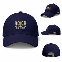 Rock The STAAR Day Baseball Cap Texas Teacher Student Motivational Testing