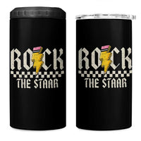 Rock The STAAR Day 4 in 1 Can Cooler Tumbler Texas Teacher Student Motivational Testing