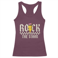 Rock The STAAR Day Racerback Tank Top Texas Teacher Student Motivational Testing