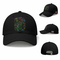 See You Later Alligator Last Day Of School Baseball Cap Cute Neon Chalkboard Kindergarten Graduation