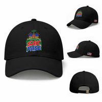 Sak Pase Haitian Creole Greeting Baseball Cap National Crest Cultural Haiti Pride