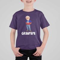 Granpapa Haitian Creole Grandpa Pride T Shirt For Kid Grandfather Hispanic Haiti Heritage Father's Day