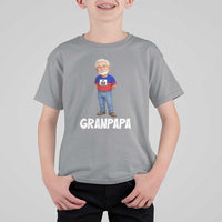 Granpapa Haitian Creole Grandpa Pride T Shirt For Kid Grandfather Hispanic Haiti Heritage Father's Day