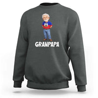 Granpapa Haitian Creole Grandpa Pride Sweatshirt Grandfather Hispanic Haiti Heritage Father's Day