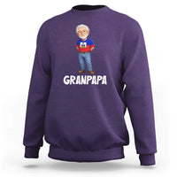 Granpapa Haitian Creole Grandpa Pride Sweatshirt Grandfather Hispanic Haiti Heritage Father's Day
