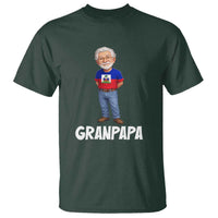 Granpapa Haitian Creole Grandpa Pride T Shirt Grandfather Hispanic Haiti Heritage Father's Day