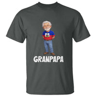 Granpapa Haitian Creole Grandpa Pride T Shirt Grandfather Hispanic Haiti Heritage Father's Day