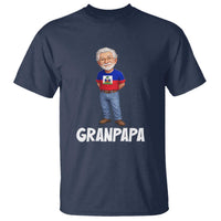 Granpapa Haitian Creole Grandpa Pride T Shirt Grandfather Hispanic Haiti Heritage Father's Day
