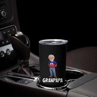 Granpapa Haitian Creole Grandpa Pride Tumbler Cup Grandfather Hispanic Haiti Heritage Father's Day