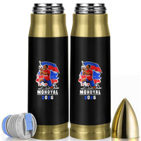 Mondyal 2026 Haiti Soccer Player Victory Celebration Graphic Bullet Tumbler Haitian Flag Football Sports Fan