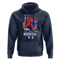 Mondyal 2026 Haiti Soccer Player Victory Celebration Graphic Hoodie Haitian Flag Football Sports Fan