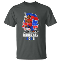 Mondyal 2026 Haiti Soccer Player Victory Celebration Graphic T Shirt Haitian Flag Football Sports Fan
