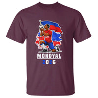 Mondyal 2026 Haiti Soccer Player Victory Celebration Graphic T Shirt Haitian Flag Football Sports Fan