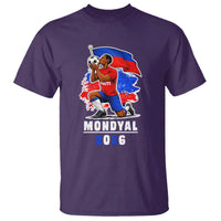 Mondyal 2026 Haiti Soccer Player Victory Celebration Graphic T Shirt Haitian Flag Football Sports Fan