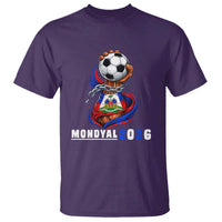 Mondyal 2026 Haiti Freedom Fist Broken Chains Soccer Graphic T Shirt Haitian Flag Football Sports Fan