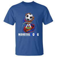 Mondyal 2026 Haiti Freedom Fist Broken Chains Soccer Graphic T Shirt Haitian Flag Football Sports Fan