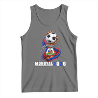 Mondyal 2026 Haiti Freedom Fist Broken Chains Soccer Graphic Tank Top Haitian Flag Football Sports Fan