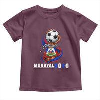 Mondyal 2026 Haiti Freedom Fist Broken Chains Soccer Graphic Toddler T Shirt Haitian Flag Football Sports Fan