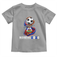Mondyal 2026 Haiti Freedom Fist Broken Chains Soccer Graphic Toddler T Shirt Haitian Flag Football Sports Fan
