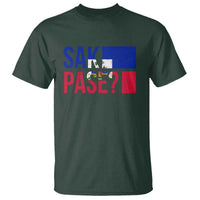 Sak Pase Haitian Creole T Shirt Haiti Flag Heritage Pride