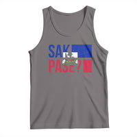 Sak Pase Haitian Creole Tank Top Haiti Flag Heritage Pride