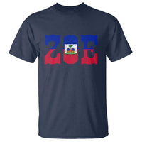 Zoe Haitian Pride T Shirt Haiti Flag Culture Heritage Pride