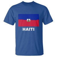 Vintage Distressed Haiti Flag T Shirt Haitian Heritage Pride
