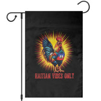 Proud Haitian Rooster Flag Garden Flag Majestic National Symbol Haiti Heritage Pride