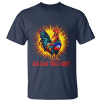 Proud Haitian Rooster Flag T Shirt Majestic National Symbol Haiti Heritage Pride
