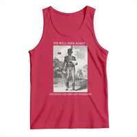 Haitian Revolution Toussaint Louverture Tank Top We Will Rise Again Historic Graphic