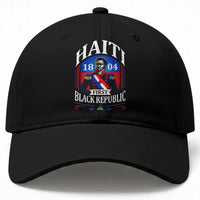 1804 First Black Republic Vintage Graphic Baseball Cap Jean Jacques Dessalines Historic