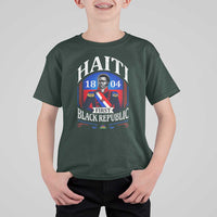1804 First Black Republic Vintage Graphic T Shirt For Kid Jean Jacques Dessalines Historic