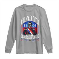 1804 First Black Republic Vintage Graphic Long Sleeve Shirt Jean Jacques Dessalines Historic