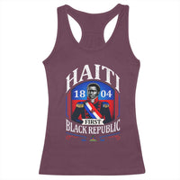 1804 First Black Republic Vintage Graphic Racerback Tank Top Jean Jacques Dessalines Historic