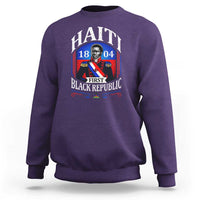 1804 First Black Republic Vintage Graphic Sweatshirt Jean Jacques Dessalines Historic