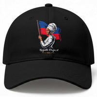 Respekte Drapo A 1804 Haitian Independence Day Baseball Cap Proud Haitian Woman Flag Heritage