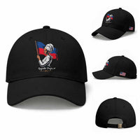 Respekte Drapo A 1804 Haitian Independence Day Baseball Cap Proud Haitian Woman Flag Heritage