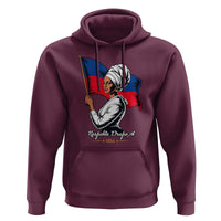 Respekte Drapo A 1804 Haitian Independence Day Hoodie Proud Haitian Woman Flag Heritage