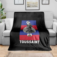 Toussaint Louverture Haitian Revolution Leader Throw Blanket Vintage General Portrait Haiti Freedom History