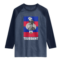 Toussaint Louverture Haitian Revolution Leader Raglan Shirt Vintage General Portrait Haiti Freedom History