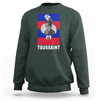 Toussaint Louverture Haitian Revolution Leader Sweatshirt Vintage General Portrait Haiti Freedom History