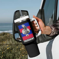 Toussaint Louverture Haitian Revolution Leader Tumbler With Handle Vintage General Portrait Haiti Freedom History