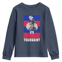 Toussaint Louverture Haitian Revolution Leader Youth Sweatshirt Vintage General Portrait Haiti Freedom History