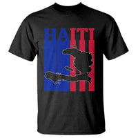 Vintage Retro Map of Haiti T Shirt Haitian Heritage Pride Travel Souvenir