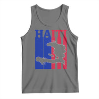 Vintage Retro Map of Haiti Tank Top Haitian Heritage Pride Travel Souvenir