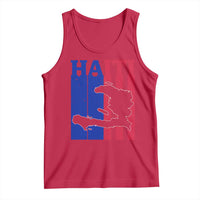 Vintage Retro Map of Haiti Tank Top Haitian Heritage Pride Travel Souvenir