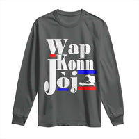 Wap Konn Joj Funny Haitian Creole Idiom Saying Long Sleeve Shirt Haiti Heritage Pride