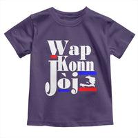 Wap Konn Joj Funny Haitian Creole Idiom Saying Toddler T Shirt Haiti Heritage Pride