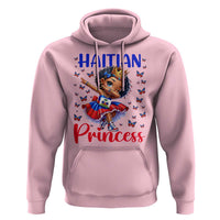 Cute Dabbing Haitian Princess Kids Graphic Hoodie Haiti Heritage Pride
